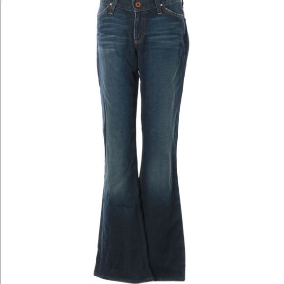 AG ADRIANO GOLDSCHMIED “the legend” flare bell bottom jeans 28 - Picture 1 of 11